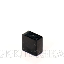 Колпачок кнопки 9.2х9.2х4.9/3.6х3.6мм квадратный пластик черный
