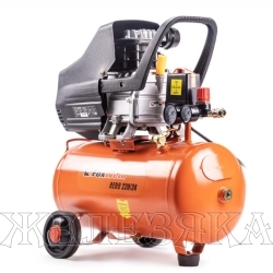 Компрессор 220В,8Бар,220л/мин.,1.5кВт,24л FOXWELD