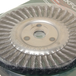 Кордщетка RF-BWF108 дисковая стальная витая для УШМ 200мм, в блистере  ROCKFORCE /1