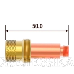 Корпус цанги c газовой линзой ф1.6 FB TIG 17-18-26 (5 шт.)