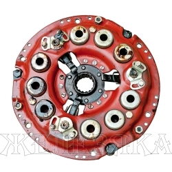 Корзина сцепления МТЗ-1221,2022,1522,1523 9 пружин,9 заклепок на ступице,3 пятака БЗТДиА