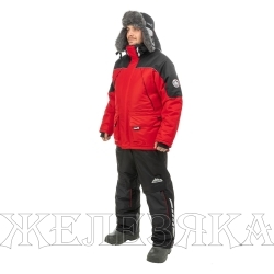 Костюм зимний рыболовный Чарыш Pro, цв.красный р.M 10/10 К (T-KSCP-M-48/176R) Helios