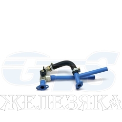 Кран ВАЗ-2121,21213,21214 отопителя с байпасом Вариант 1 (без кондиционера) GTS