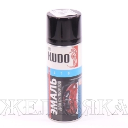 Краска для суппорта KUDO черная 520мл аэрозоль