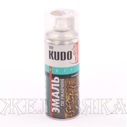 Краска по ржавчине KUDO черно-бронзовая 520мл аэрозоль