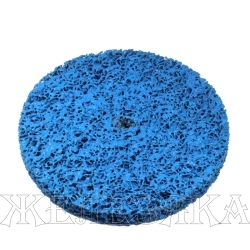 Круг абразивный D=100мм для снятия ржавчины синий (жесткий) M14 РУССКИЙ МАСТЕР