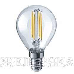 Лампа 220V ОНЛАЙТ 12W E14 светодиодная филаментная 4000K
