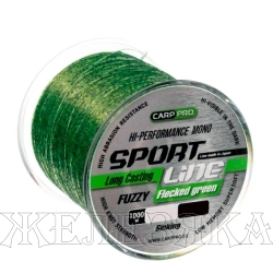 Леска Sport Line Flecked Green 0,335мм 1000м