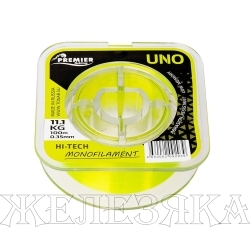 Леска UNO 0,35mm/100m F.Yellow Nylon PREMIER fishing (PR-U-Y-035-100)