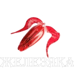 Лягушка несъедоб. Frog 2,56"/6,5 см Red & White 100шт. (HS-21-003-N) Helios