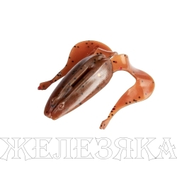 Лягушка несъедоб. Frog 2,56"/6,5 см Rusty Gold 100шт. (HS-21-006-N) Helios