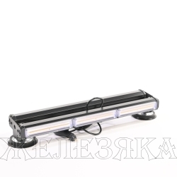 Маяк проблесковый 12-24V LED балка двухсторонняя 6COB 46см