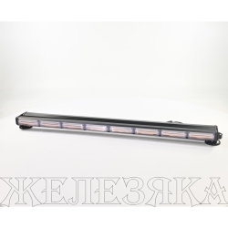 Маяк проблесковый 12-24V LED балка двухсторонняя 8COB 84см