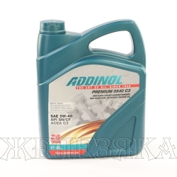 Масло моторное ADDINOL PREMIUM 0540 C3 SN/CF 4л син.