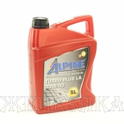 Масло моторное ALPINE Turbo Plus LA CI-4 E6/E7/E9 5л син.