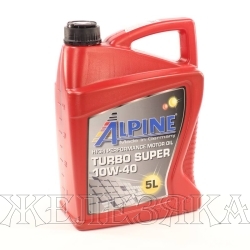 Масло моторное ALPINE Turbo Super CI-4/SL E7 A3/B4 5л п/с