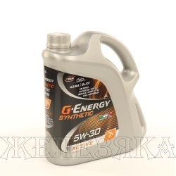 Масло моторное G-ENERGY SYNTHETIC ACTIVE SL/CF A3/B4 4л син.