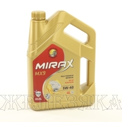Масло моторное MIRAX MX9 SP A3/B4 4л син.