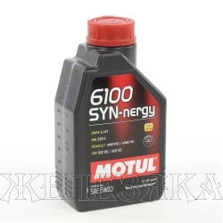 Масло моторное MOTUL 6100 SYN-NERGY SN A3/B4 1л п/с