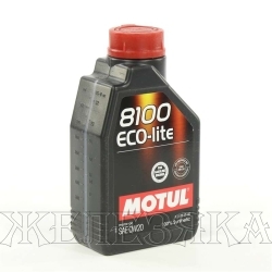 Масло моторное MOTUL 8100 ECO-LITE 1л син.