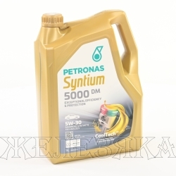 Масло моторное PETRONAS SYNTIUM 5000 DM SN C3 5л син.