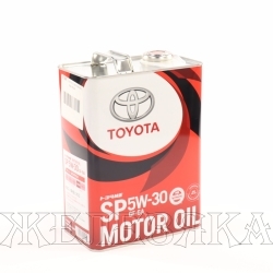 Масло моторное TOYOTA MOTOR OIL 4л син.