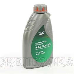 Масло моторное UAZ MOTOR OIL PREMIUM SN/CF A3/B4 1л син.