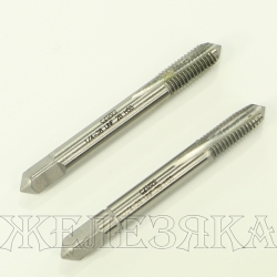 Метчик ручной UNF 1/4"-28 набор 2шт. BUCOVICE TOOLS