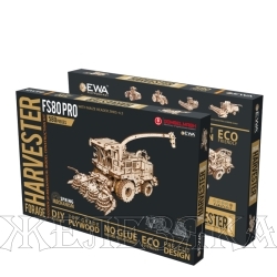 Модель сборная деревянная EWA Кормоуборочный комбайн FS80 PRO