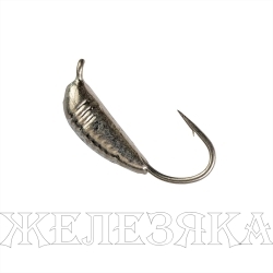 Мормышка вольф Куколка с ушком 3мм 0,47гр SIL (MW-5330-SIL) Helios