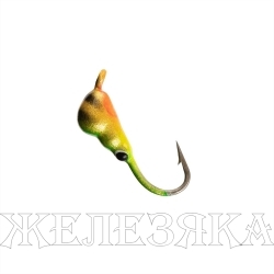 Мормышка вольф Муравей с ушком краш 3мм 0,48гр 25 (MW-1330-25) Helios