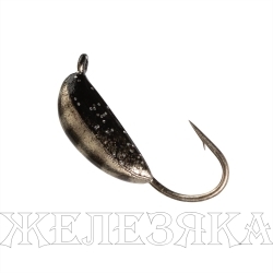 Мормышка вольф Рижский банан с ушком краш 3мм 0,70гр 143 (MW-2030-143) Helios
