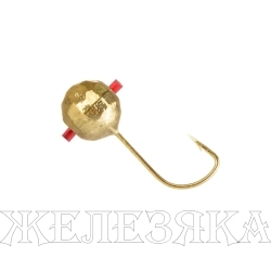 Мормышка вольф Шар с отв.мелк.гр. 4мм 0,6гр с кемб GO (MW-1640C-GO) Helios