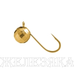 Мормышка вольф Шар с ушком мелк.гр. 3мм 0,27гр Go (MW-1730-Go) Helios