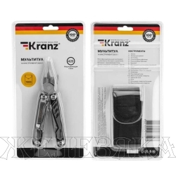 Мультитул 14в1 с чехлом, блистер KRANZ