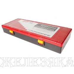 Набор бит-головок 1/2" HEX H4-H14, TORX T20-T60,SPLINE M5-M12 25 предметов JTC