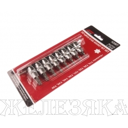 Набор бит-головок 3/8" TORX T15-T50 8 предметов JTC