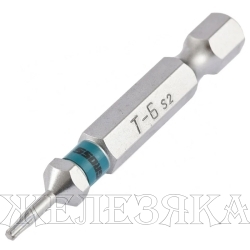 Набор бит TORX 6х50, сталь S2, 10 шт.// Gross