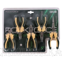 Набор губцевых инструментов 5 пр.в блистере ROCKFORCE
