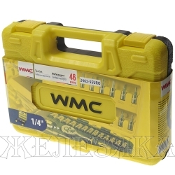 Набор инструмента WMC-2462-5EURO: 46пр. WMC TOOLS /1/20