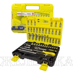 Набор инструмента WMC-2531-5EURO: 53пр. WMC TOOLS /1/16