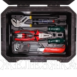 Набор инструмента WMC-4065C:1/2"DR 65пр. кейс-слесарный стул WMC TOOLS /1