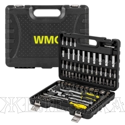 Набор инструмента WMC-4941-5: 1/4'', 1/2''(6гр) 94пр. WMC TOOLS /1/3