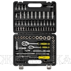 Набор инструмента WMC-4941-5: 1/4'', 1/2''(6гр) 94пр. WMC TOOLS /1/3