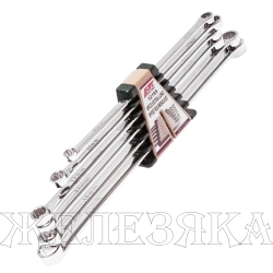 Набор ключей накидных 6 пр.10-21 мм удлиненных холдер JTC