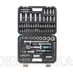 Набор торцевых головок и вставок RF-LIGHT-41082-5: 1/2" & 1/4"DR 6-гранных 108пр. ROCKFORCE /1/3
