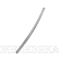 Накладка бампера MITSUBISHI OUTLANDER 2007-2013 нерж.сталь