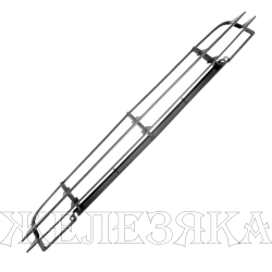 Накладка бампера ВАЗ-1118 переднего нижняя (решетка)