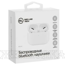 Наушники bluetooth Red Line с микрофоном TWS BHS-26 белый