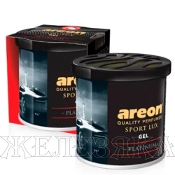 Освежитель воздуха Areon GEL CAN SPORT LUX BLISTER Platinum